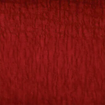 Red textured fabric with vertical scale-like ridges, identified as “egoitaliano > fabric (b) > snake,” shown against a solid red backdrop.